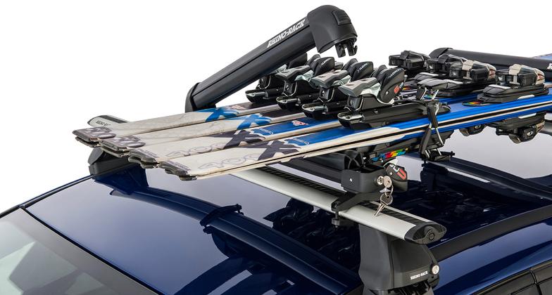 Rhino-Rack Ski and Snowboard Carrier - 4 Skis or 2 Snowboards