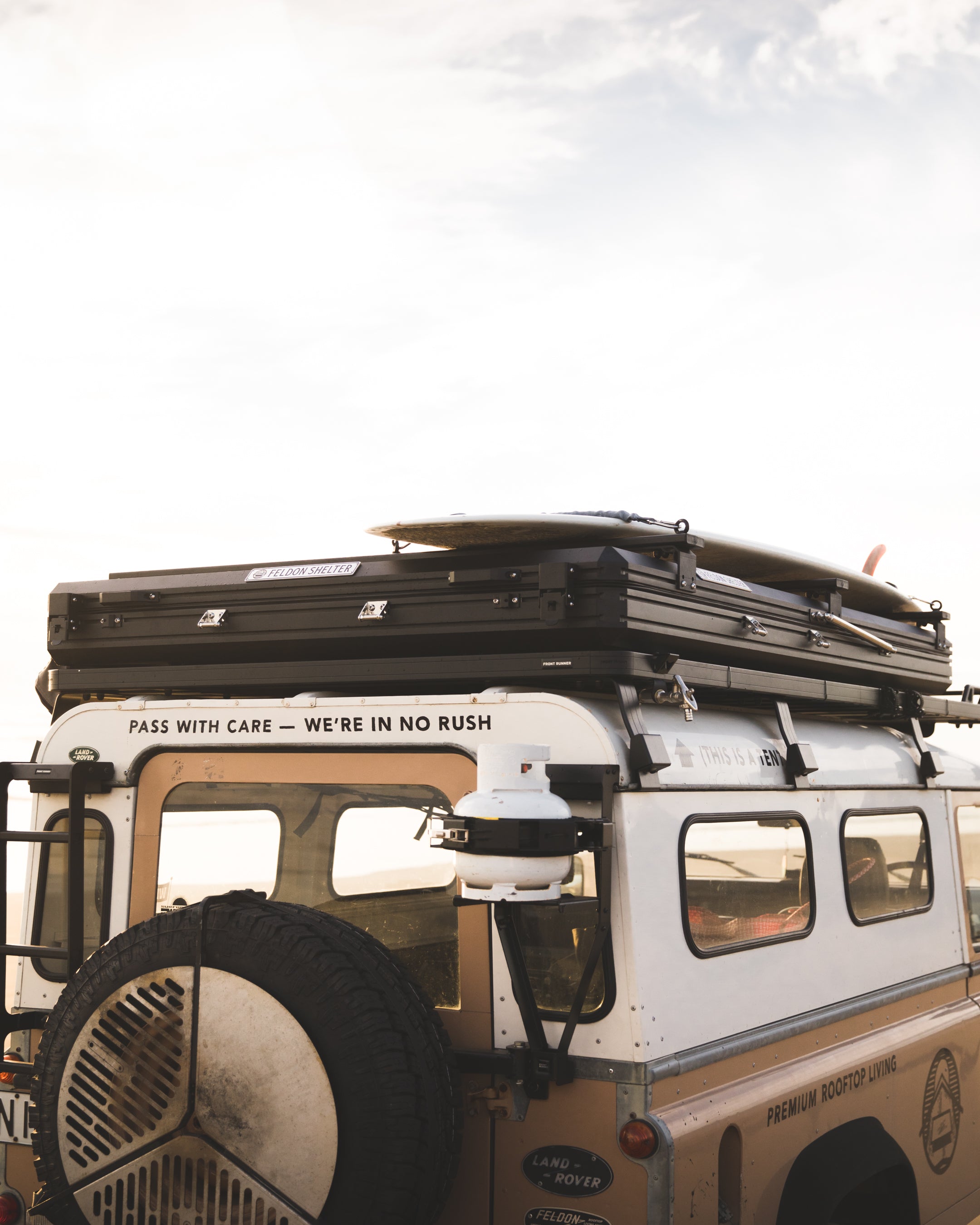 Hawk's Nest Aluminium Rooftop Tent - Wide