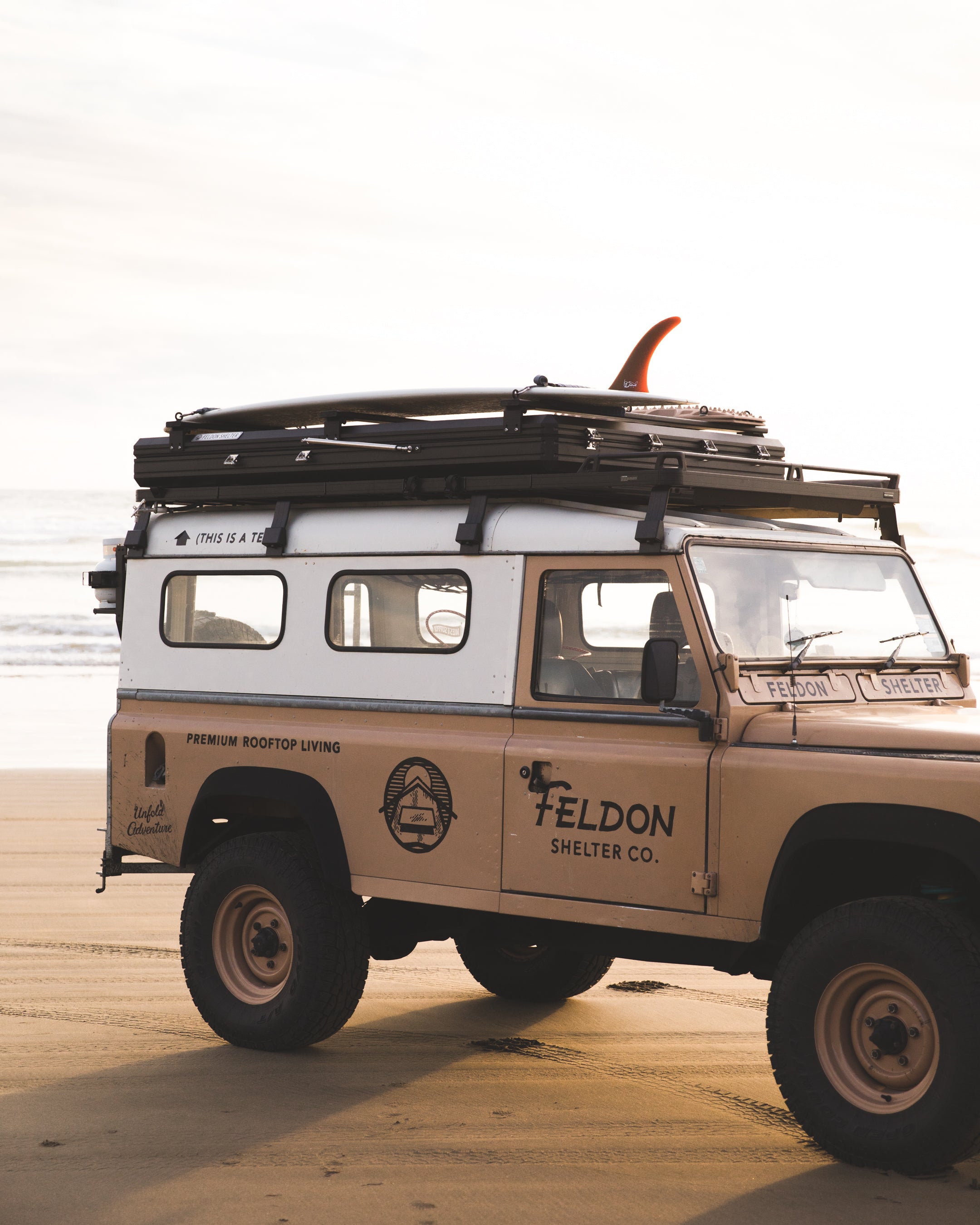 Hawk's Nest Aluminium Rooftop Tent - Wide