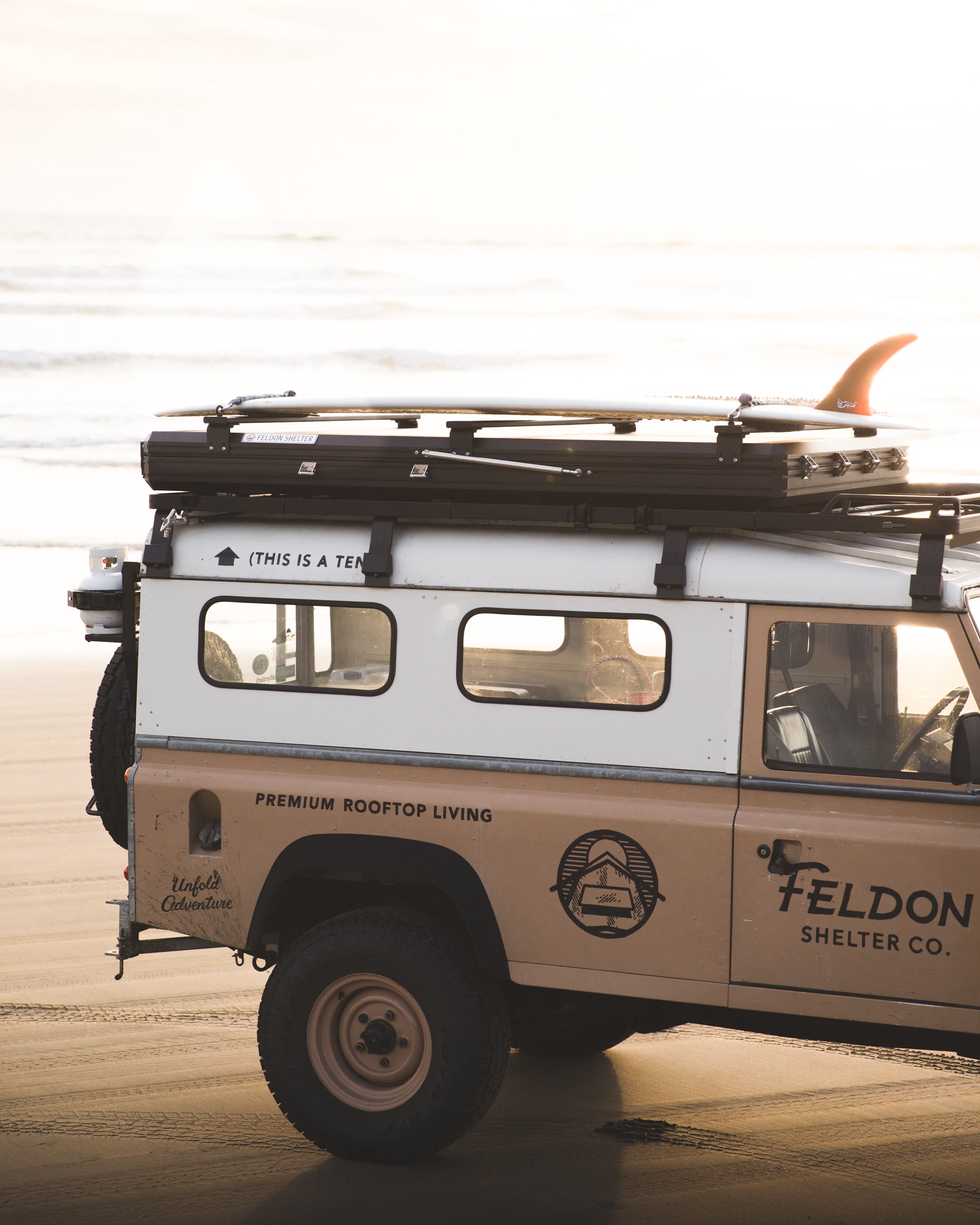 Hawk's Nest Aluminium Rooftop Tent - Wide