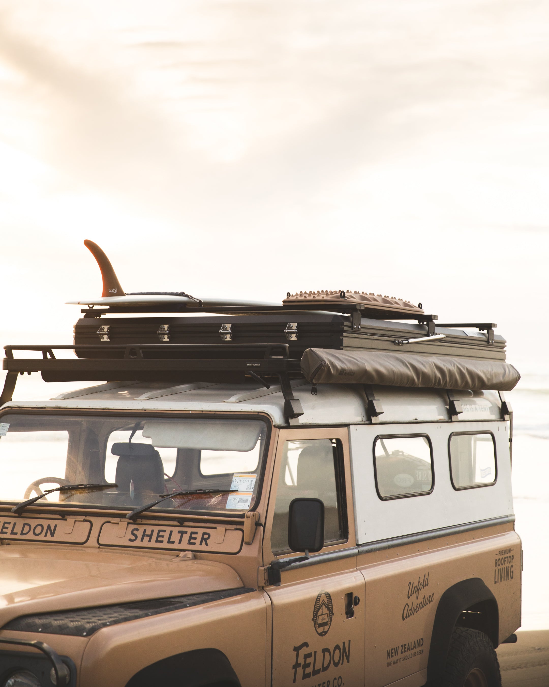 Hawk's Nest Aluminium Rooftop Tent - Wide