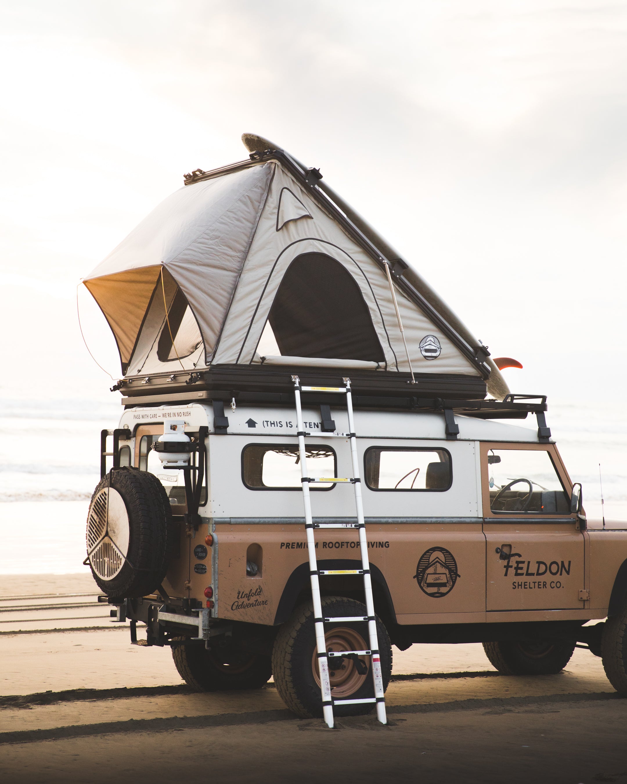 Hawk's Nest Aluminium Rooftop Tent - Wide