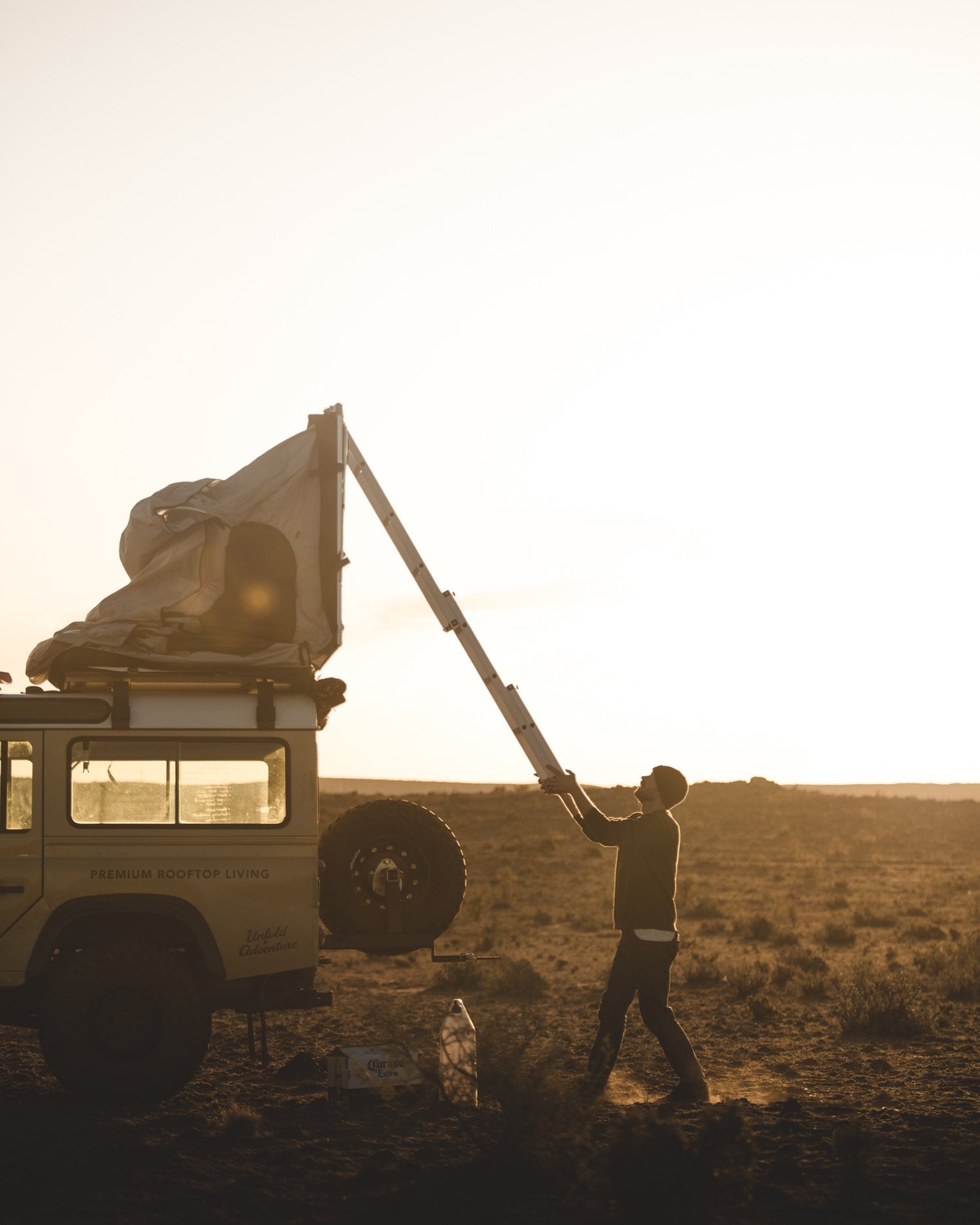 Crow's Nest Regular Rooftop Tent - Grey